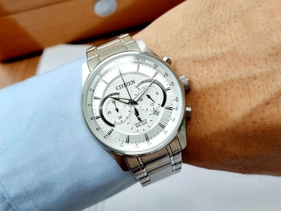 Citizen Citizen Chronograph AN8190-51A , наручные мужские часы фото под углом